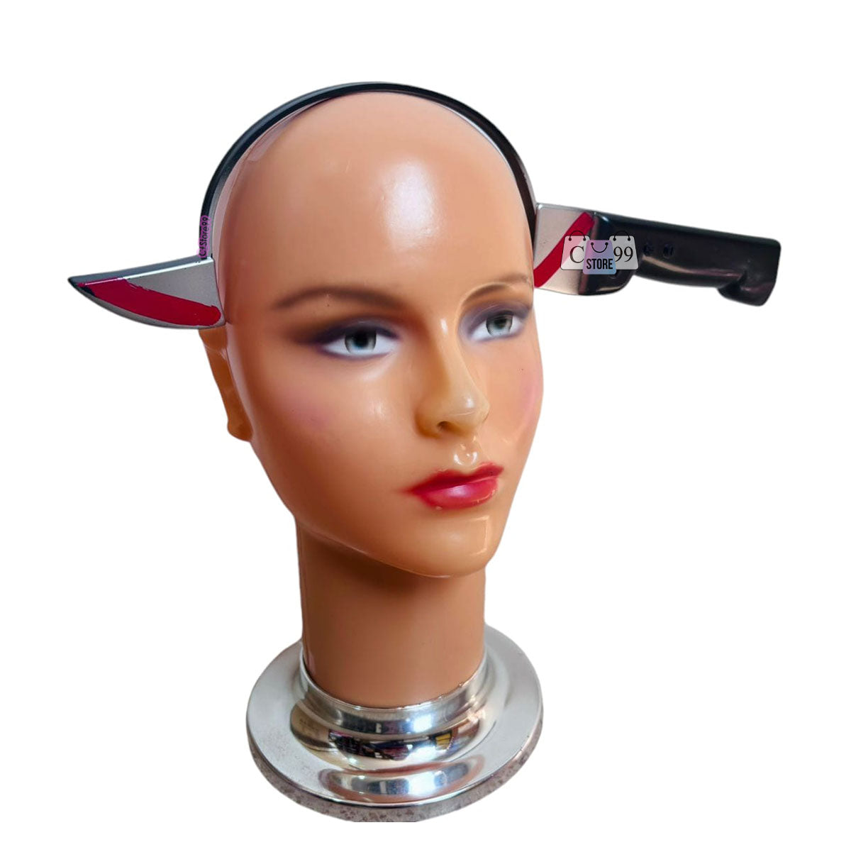 Diadema en forma De cuchillo halloween