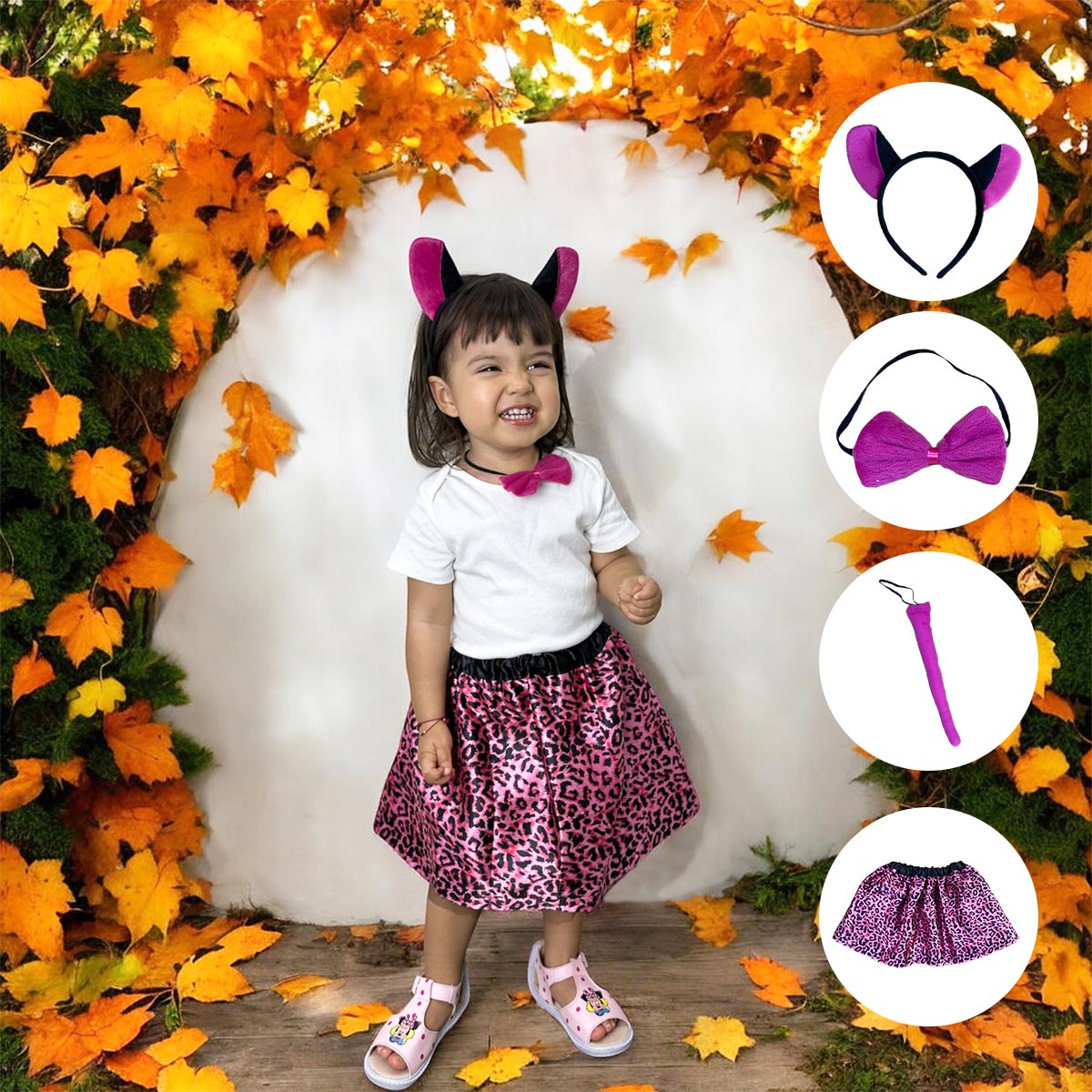 Disfraz ratona niña para halloween