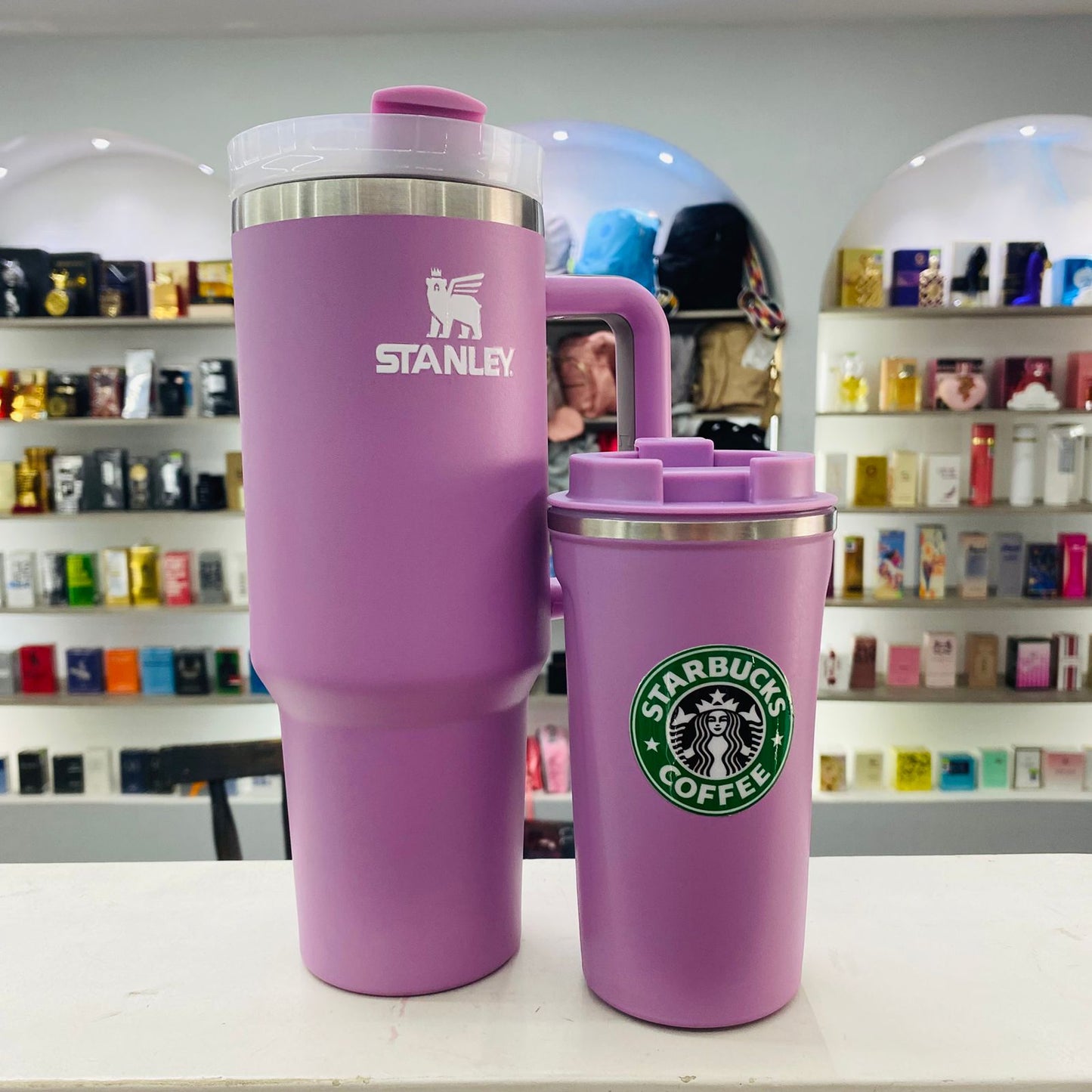 Combo Exclusivo: Termo Stanley Quencher + Starbucks – Máxima Conservación