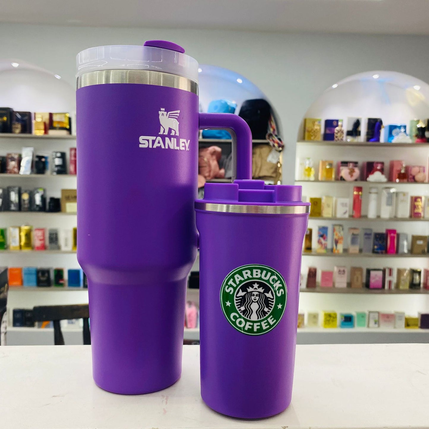 Combo Exclusivo: Termo Stanley Quencher + Starbucks – Máxima Conservación